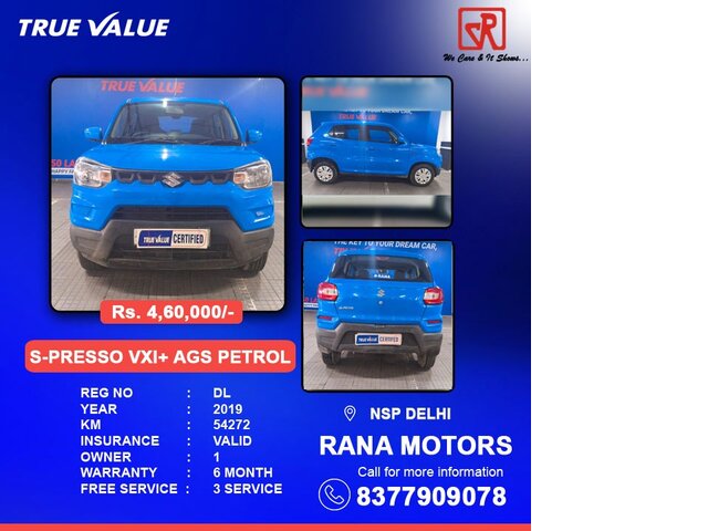 used Maruti Suzuki S-Presso at New Delhi in Rana Motors